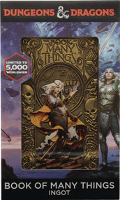 Dungeons & Dragons Book of Many Things Limited Edition Metal Ingot (Pre-Order ships June)