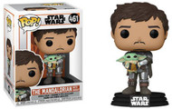 Funko Star Wars The Mandalorian Mando Holding Child Vinyl Figure #461 [Damaged Package&91;