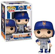 Funko New York Mets POP! MLB Pete Alonso Vinyl Figure #68 [Road Uniform, Damaged Package&91;