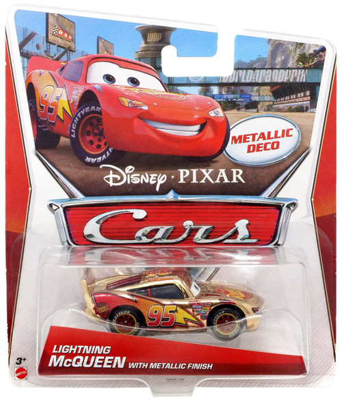 Disney Pixar Cars Series 3 Lightning McQueen 155 Diecast Car Metallic ...