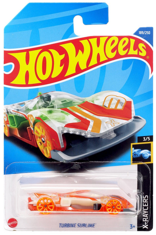 Hot Wheels X-Raycers Turbine Sublime 164 Diecast Car 35 Orange