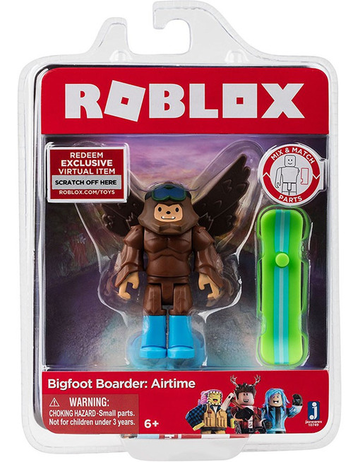 Roblox Bigfoot Boarder Airtime 3 Action Figure Damaged Package