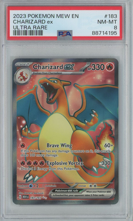 Pokemon Scarlet Violet 151 Single Card Full Art Charizard ex
