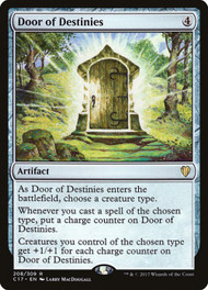 MtG Commander 2017 Rare Door of Destinies #208