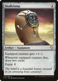 MtG Commander 2017 Uncommon Skullclamp #222