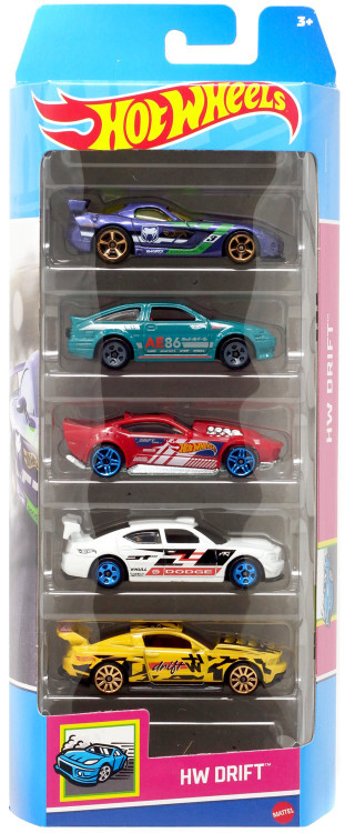 Hot Wheels Dodge Viper SRT10, Toyota AE-86 Corolla, Drift Rod