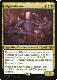 MtG Commander 2017 Mythic Rare FOIL Edgar Markov #36