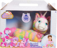 Unicorn Surprise Crystal & Her Babies Plush Toy