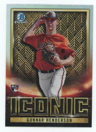 MLB 2023 Bowman Chrome Iconic Gunnar Henderson BI-19 [Rookie&91;