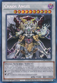 YuGiOh Trading Card Game Cyberstorm Access Secret Rare Chaos Angel CYAC-EN044 [Heavily Played&91;