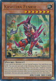 YuGiOh Darkwing Blast Ultra Rare Kashtira Fenrir DABL-EN012 [Lightly Played&91;