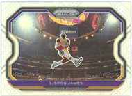 NBA Los Angeles Lakers 2020 Prizm Basketball Silver LeBron James #1 [Kobe Tribute&91;