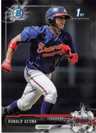 MLB 2017 Bowman Chrome 1st Bowman Ronald Acuna Jr. BCP127