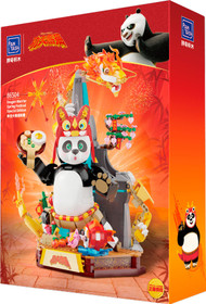 Kung Fu Panda Dragon Warrior Po Exclusive 10-Inch Building Block Toy Set [1262 Pieces&91; (Pre-Order ships July)