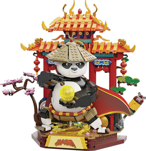 Kung Fu Panda Dragon Warrior Po Exclusive 13 Building Block Toy