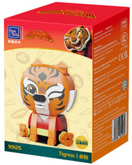 Kung Fu Panda Sitting Baby Series Tigress Exclusive 3-Inch Building Block Toy Set [100 Pieces&91; (Pre-Order ships July)