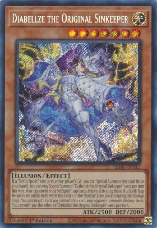 YuGiOh Trading Card Game Legacy of Destruction Single Card Secret