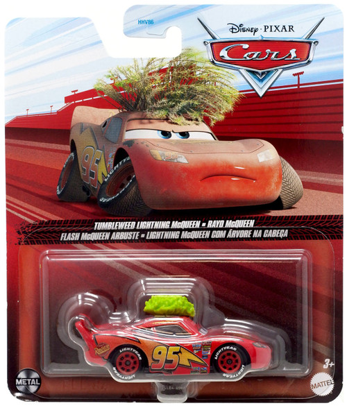 Disney Pixar Cars Metal Tumblweed Lightning McQueen 155 Diecast
