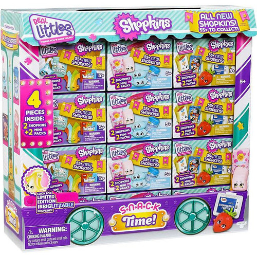 Shopkins Real Littles Series 17 Snack Time Mystery Box 24 Packs