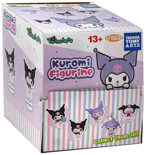 Twinchees Sanrio Kuromi Figurine Mystery Box 24 Packs Takara Tomy