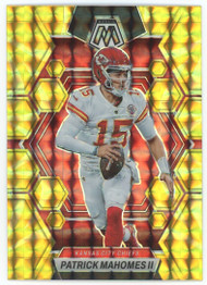 NFL 2023 Panini Mosaic Yellow Patrick Mahomes II #109