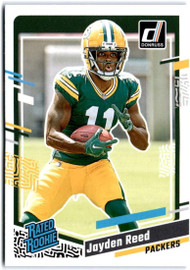 NFL 2023 Panini Donruss Football Jayden Reed #334 [Rated Rookie&91;