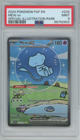 Pokemon Trading Card Game Paldean Fates Special Illustration Rare Mew ex #232 [PSA Gem Mint 9&91;