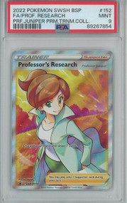 Pokemon Trading Card Game Sword & Shield Holo Professor's Research SWSH152 [Mint 9&91;