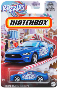 Matchbox Candy 2024 '19 Ford Mustang Coupe Diecast Car #3/6