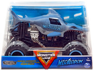 Monster Jam True Metal Megalodon Diecast Car [Blue Wheels&91;