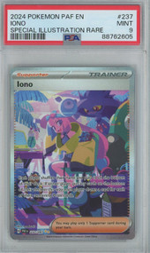 Pokemon Trading Card Game Paldean Fates Special Illustration Rare Iono #237 [PSA Gem Mint 9&91;