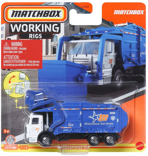 Matchbox Working Rigs Garbage King XL Diecast Vehicle Mattel Toys
