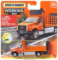 Matchbox Working Rigs GMC 3500 Attenuator Truck Diecast Vehicle