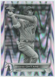 MLB 2022 Topps Chrome Black & White Raywave Refractor Shohei Ohtani #1