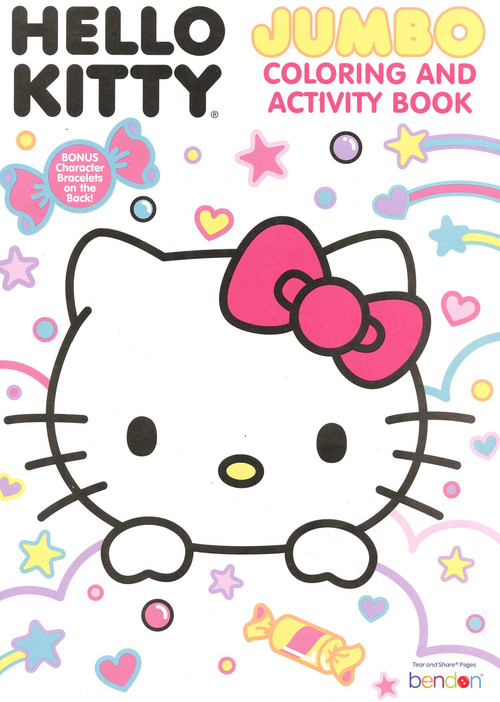 Sanrio Hello Kitty Friends Jumbo Coloring Activity Book Version 2 ...