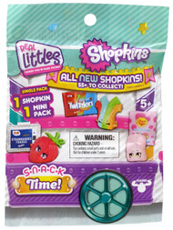 Shopkins Real Littles Series 17 Snack Time! Mystery Pack [1 Shopkin & 1 Mini Pack&91;