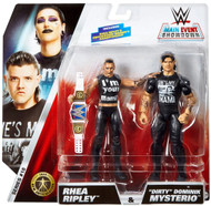 WWE Wrestling Main Event Showdown Series 18 Rhea Ripley & Dominik Mysterio Action Figure 2-Pack (Pre-Order ships July)