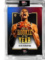 NBA San Antonio Spurs 2023-24 NOW Basketball Victor Wembanyama VW-6 [Rookie of the Year&91; (Pre-Order ships July)