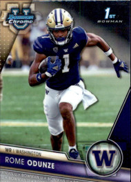 NFL 2023 Bowman Chrome U 1st Bowman Rome Odunze #138