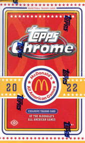 Basketball 2022 Chrome McDonald's All American Trading Card HOBBY Box [20 Packs, 2 Autographs!&91;