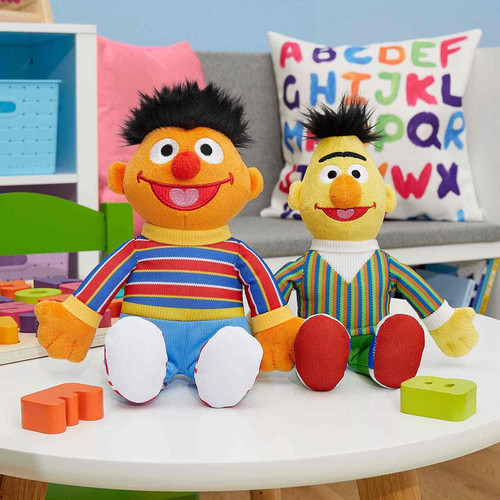 Sesame Street Bert Ernie 8 Plush 2-Pack Just Play - ToyWiz