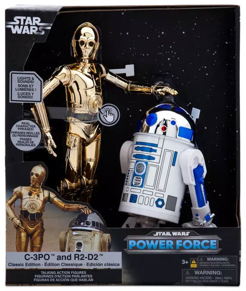 Disney Star Wars Power Force C-3PO R2-D2 Exclusive 10