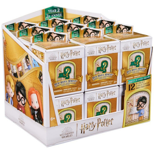 Harry Potter Wizarding World Year 2 Micro Magical Moments Mystery Box 18  Packs Spin Master - ToyWiz