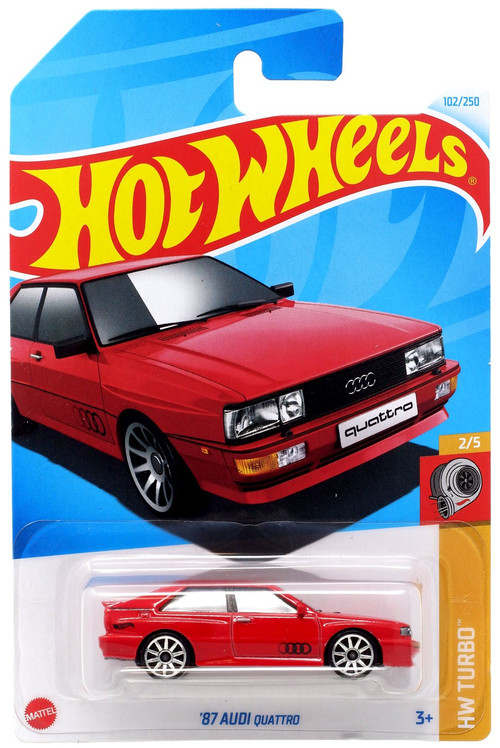 Hotwheels STH ’87 AUDI QUATTRO Hot Wheels 2025 Super Treasure Hunt STH # '87 Audi Quattro