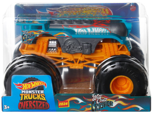 Hot Wheels Monster Trucks Oversized West Coast Crusher 124