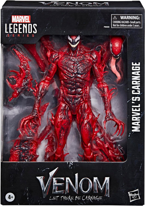 Amazon.com: Marvel Legends Series Carnage, Venom: Let There