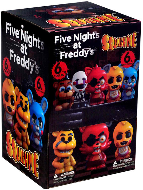 Five Nights at Freddys Squishme Mystery Box 16 Packs Just Toys