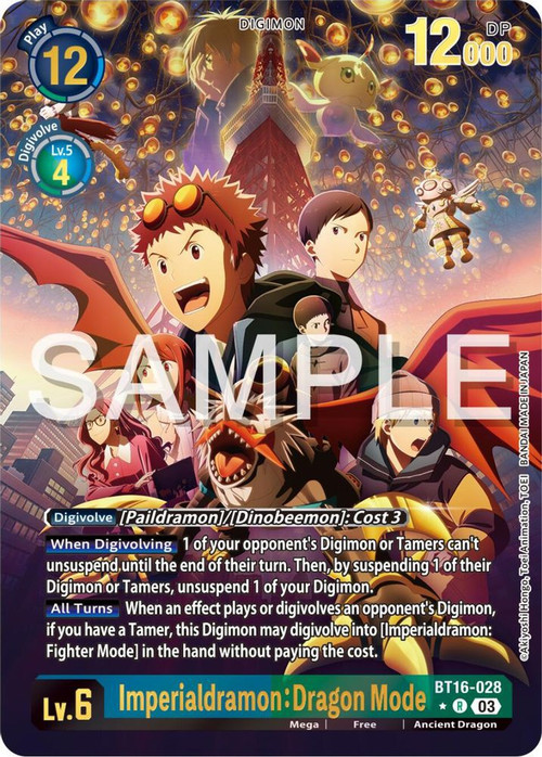 digimon card game imperialdramon - AD01 - Digimon Generation by suspending 1 of their Digimon or Tamers Imperialdramon: Fighter Mode Ace Preview