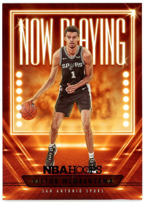 NBA San Antonio Spurs 2023-24 Panini Hoops Single Card Now Playing