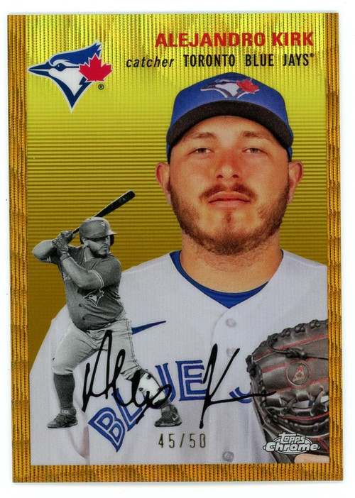 MLB 2023 Topps Chrome Platinum Single Card 4550 Alejandro Kirk 327